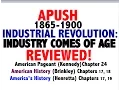 American Pageant Chapter 24 APUSH Review