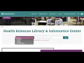 Tour of HSLIC s New Website