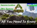 Ark Survival Evolved Lost Island Map Dino Creature Resource Spawns Locations