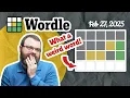 How does this work Wordle Feb 27 2025