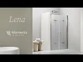 Lagu Porte de Douche Lena – Intimité avec Verre Satiné