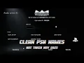 34 Clean PSN Names You Can Still Get November 2025