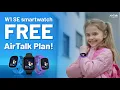 Miro W1 SE Kids Smartwatch Free AirTalk Wireless Service 4G Call GPS Tracking