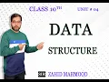 Data Structure 10th Computer Science Unit No 4