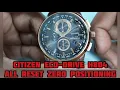 Citizen Eco-Drive H804 All Reset Zero Positioning Tutorial SolimBD Radio Controlled Watch
