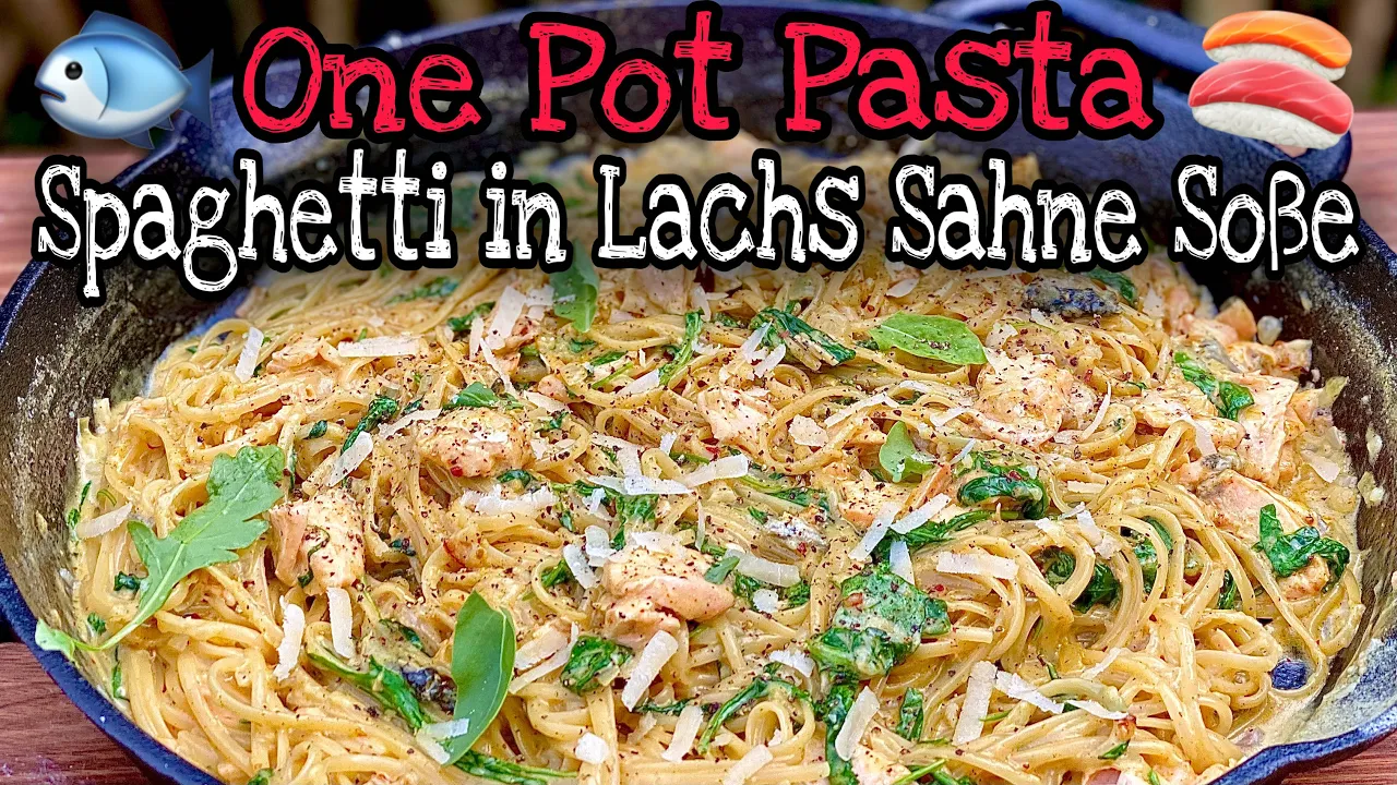 Rezept - Bandnudeln mit Lachs (Red Kitchen - Folge 157)