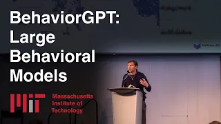 BehaviorGPT Large Behavioral Models Unbox AI at MIT Sloan AI ML Conference