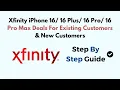 Xfinity iPhone 16 16 Plus 16 Pro 16 Pro Max Deals For Existing Customers New Customers
