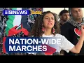 Download Lagu Pro-Palestine rallies to take place across the country | 9 News Australia