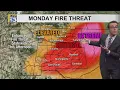 Mostly dry and still gusty weather around New Mexico