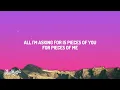Joji - Fragments (Lyrics) ft. Don Toliver