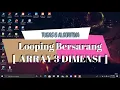 Looping Bersarang Membuat ARRAY 3 Dimensi menggunakan java Netbeans