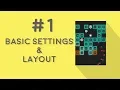 1 How to make a Block breaker game - Basic setting Layout