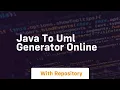 java to uml generator online
