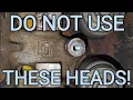 JUNK 706 Heads For Your LS or Vortec Cracking Leaking Coolant Oil Sludge Buildup