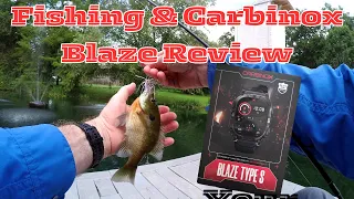 Fishing & Reviewing the NEW CARBINOX BLAZE Watch/AWESOME New Smart Watch#carbinox #blaze #smartwatch