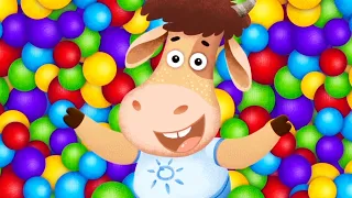 Бурёнка Даша — Топотушки 🐮👣 Топ-топ! Танец для детей | Песенка-танцевалка