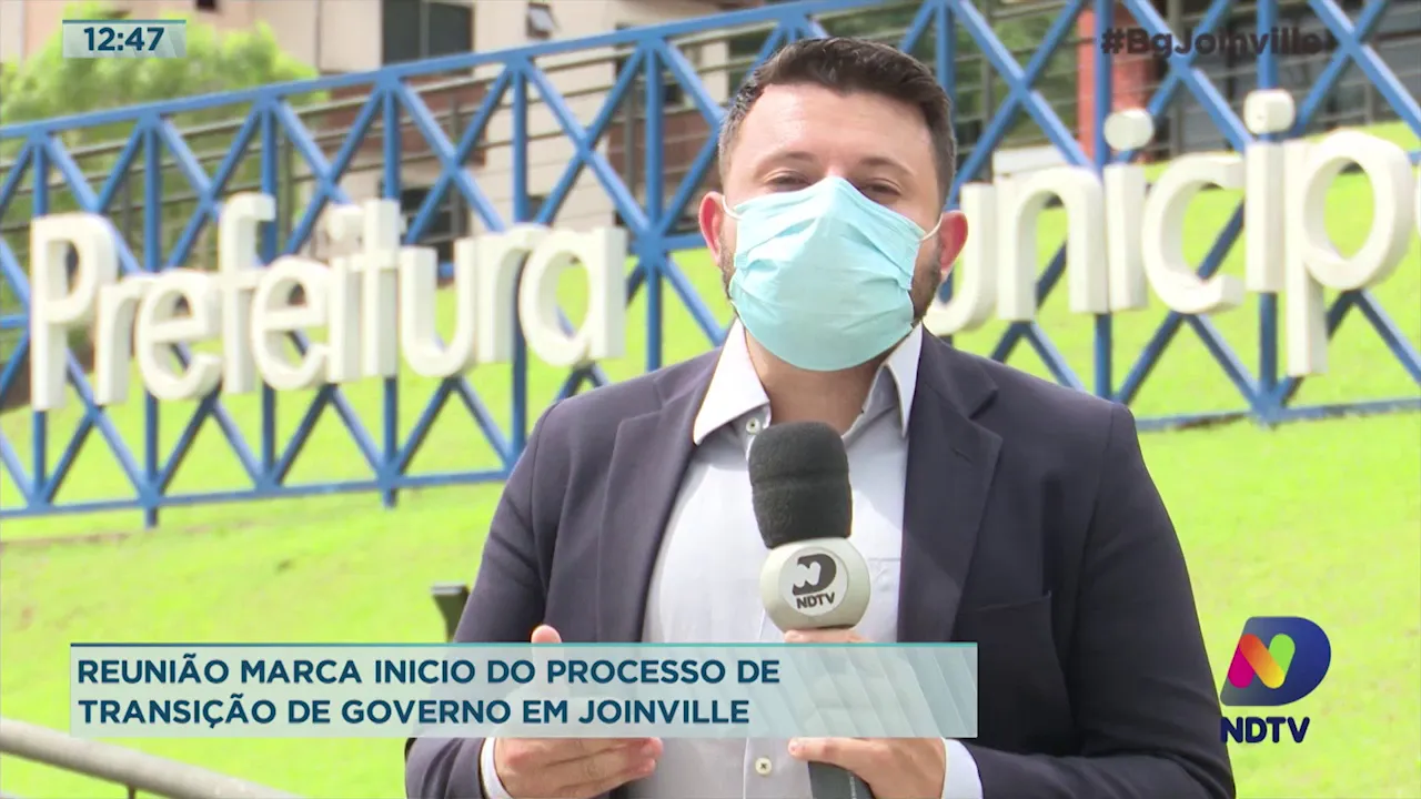 Reunião marca início do processo de transição de governo em Joinville