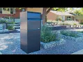USPS Approved Full Service Vault DVCS0015 - Curbside Package Mailbox with Incoming Outgoing Mail