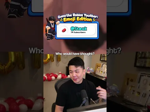 Guess The Roblox YouTuber With Just ONE Emoji..