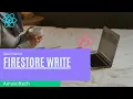 Firestore write data React Native