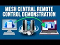MeshCentral Remote Computer Control Application Demonstration