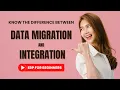 What is the difference between Data Migration Integration
