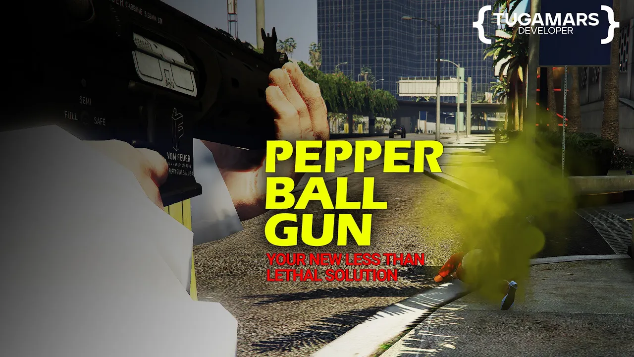 Pepper Ball Gun [Weapon + Script]
