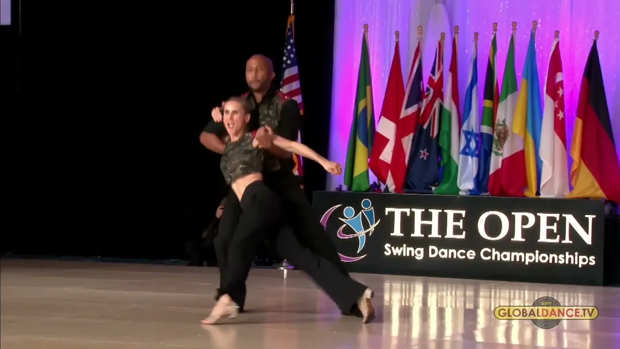 Sam Vaden and Elli Warner - 4th Place Rising Star - The Open 2024