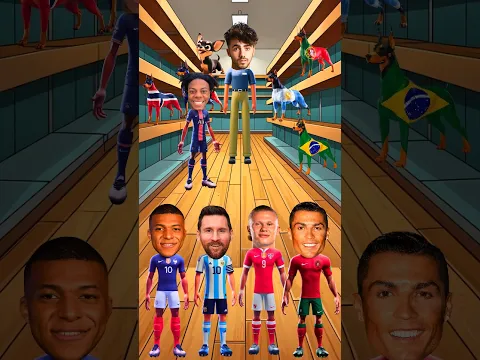 ¿Qué perro debería comprarle a mi papá? Ronaldo vs Messi vs Mbappé vs Haaland 🐕📦🤩😍
