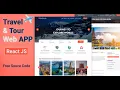 Complete Responsive Tour and Travel Website using ReactJS and React Bootstrap Part 2