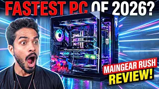 UNBOXING THE FASTEST PC of 2026! ( RTX 5090 & Ryzen 9 9950X3D2 DUAL) | MAINGEAR RUSH PC REVIEW!