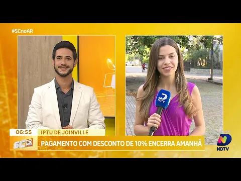 Últimos dias: desconto de 10% no IPTU de Joinville vai até quarta-feira