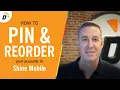 How to pin and reorder your accounts in Shine Mobile