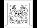 Flip Through My Cute Animals Coloring Book Adorable Pages Inside
