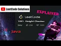 LeetCode 1051 Height Checker Solution Explained - Java