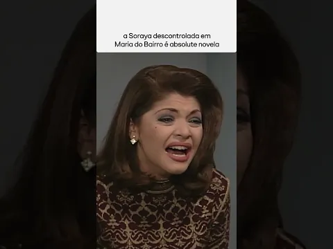 SORAYA FICA COMPLETAMENTE FORA DE SI | MARIA DO BAIRRO | GLOBOPLAY NOVELAS | #SHORTS #NOVELAS