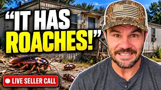 Watch Me Buy a Cockroach-Infested Mobile Home (Live Seller Call)