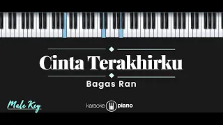 cinta terakhirku bagas ran karaoke piano male key 