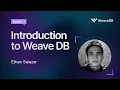Lesson 1 Intro to WeaveDB