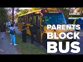 Police respond after parents block bus from leaving with kids in Cincinnati neighborhood