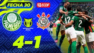 RESUMEN COMPLETO: PALMEIRAS 4-1 CORINTHIANS l BRASILEIRAO BETANO 2026 - FECHA 30