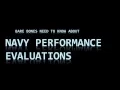 Navy Need to Know Performance Evaluations