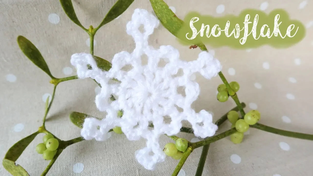 Quick Crochet Snowflake