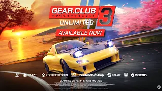 Gear.Club Unlimited 3 | Launch Trailer