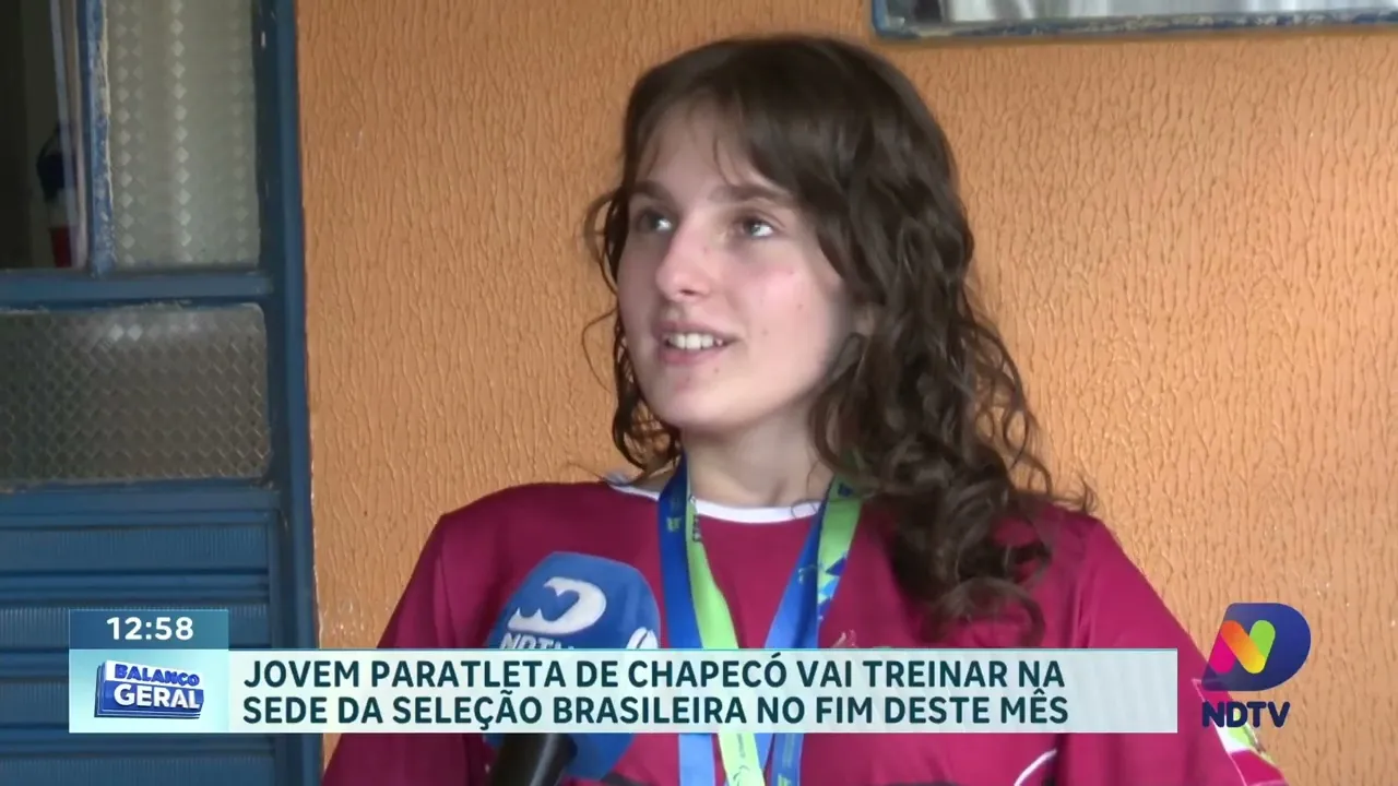 Futuro Promissor: Jovem de Chapecó Treina com Seleção Brasileira de Tênis