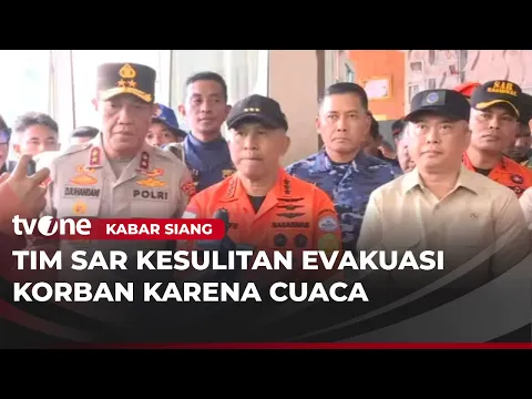Evakuasi Korban Pesawat Jatuh Terkendala Cuaca dan Medan Yang Sulit