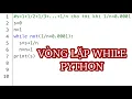 How to use the WHILE loop statement in Python from A-Z