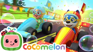 Go Kart Racing Song | CoComelon Animal Time - Learning with Animals | Nursery Rhymes for Kids