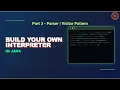 Build Your Own Interpreter in Java Parser Visitor Pattern